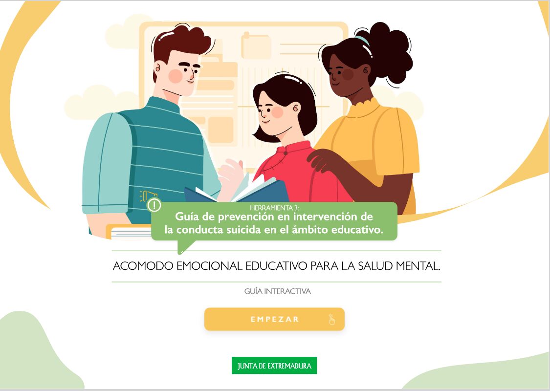 Portada de la Guía de Prevención del Suicidio